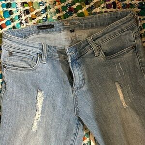 Kut from the Kloth | Catherine Boyfriend denim distressed jeans.
